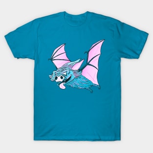 Neon Bat Graffiti T-Shirt